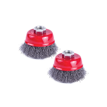 CUP WIRE BRUSH M14 X 75MM CRIMPED price in saudi arabia