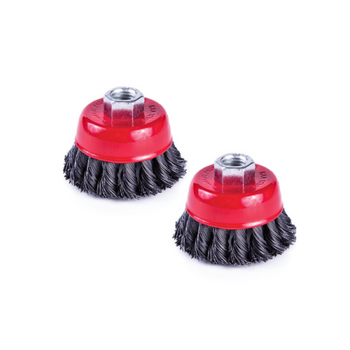 CUP WIRE BRUSH M14 X 65MM TWISTED PRICE IN SAUDI ARABIA