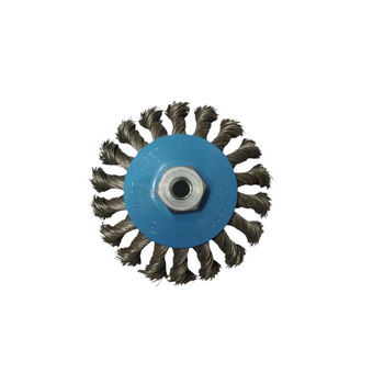 Wheel Brush, Twisted M10*100mm Germany