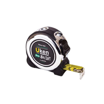 MEASURING TAPE CHROME-WITH RUBBER PROFESSIONAL