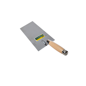 MASONARY TROWEL - SQUARE WOODEN HANDLE