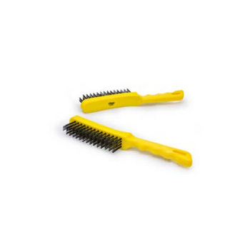 HAND WIRE BRUSH - PLASTIC HANDLE